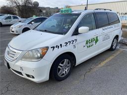 *SALVAGE TITLE* 2008 HONDA ODYSSEY TOURING FWD MINIVAN, MILES: TMU, S/N: 5FNRL38888B033268