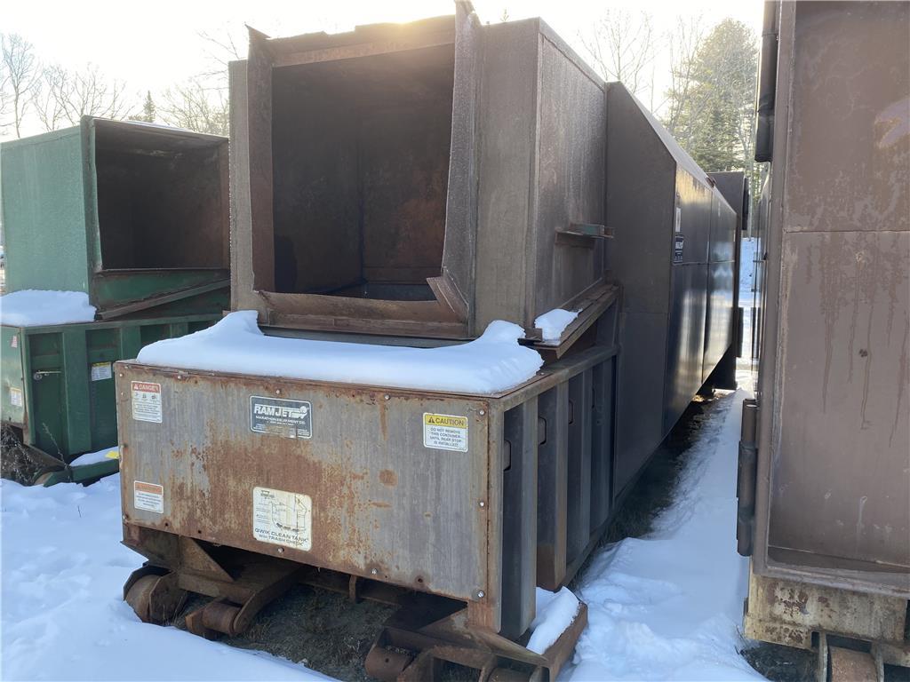 MARATHON RAMJET COMPACTOR MODEL RJ250-SC, S/N: 321185, DATE OF MFG.: 2-20-06