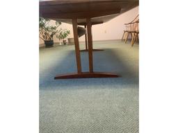 THOS. MOSER TRESTLE TABLE, 41.5"W X 95.75"L X 30"H