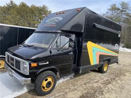 1989 GMC VANDURA G3500 CUTAWAY BOX VAN, MILES: 77,535 VIN: 2GDHG31K3K4500736