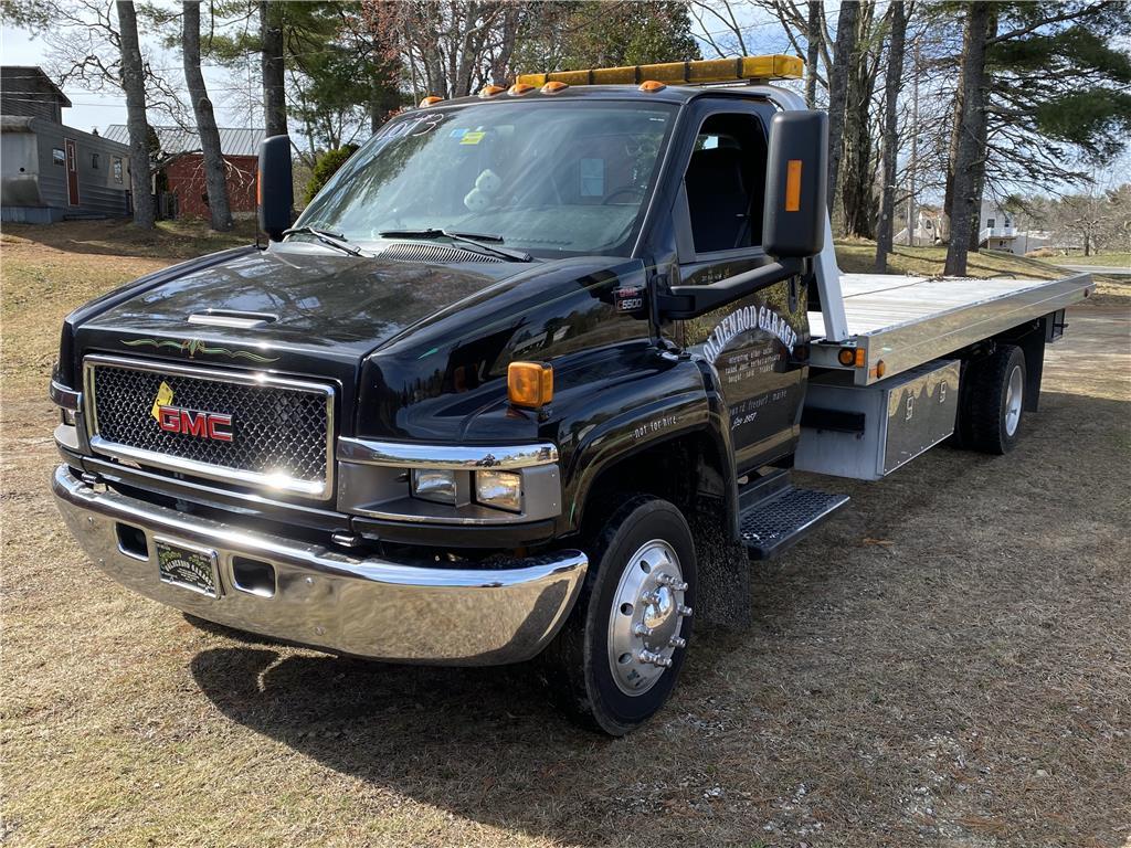 2008 GMC 5500 CAR CARRIER, MILES: 173,333 VIN: 1GDE5C1G68F412626  W/ CHEVRON SERIES 10 CARRIER - GA