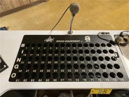 ARROW INTERNATIONAL CAPITOL BINGO CONSOLE W/ BINGO DISPLAY BOARD