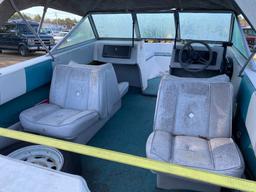 1987 THUNDER CRAFT 13' BOW RIDER, S/N: TCT25981E787, 50HP MERCURY