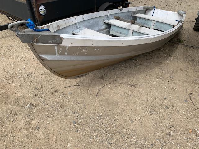 11'7" STAINLESS STEEL BOAT WITH ORRS AND ORR LOCKS