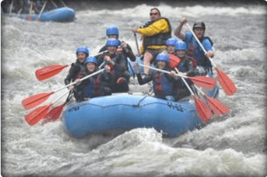 WHITE WATER RAFT TRIP FOR 2 WITH 1 NIGHT LODGING - $313 VALUE