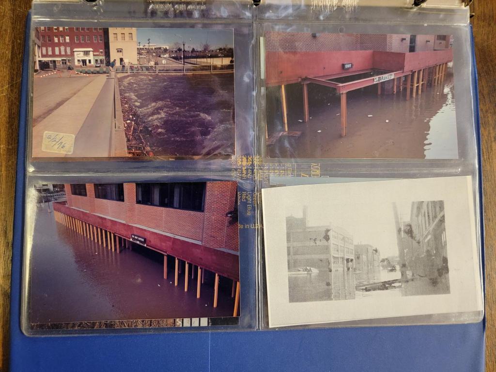 BANGOR FIRE/STATIONS/FLOOD POSTCARDS