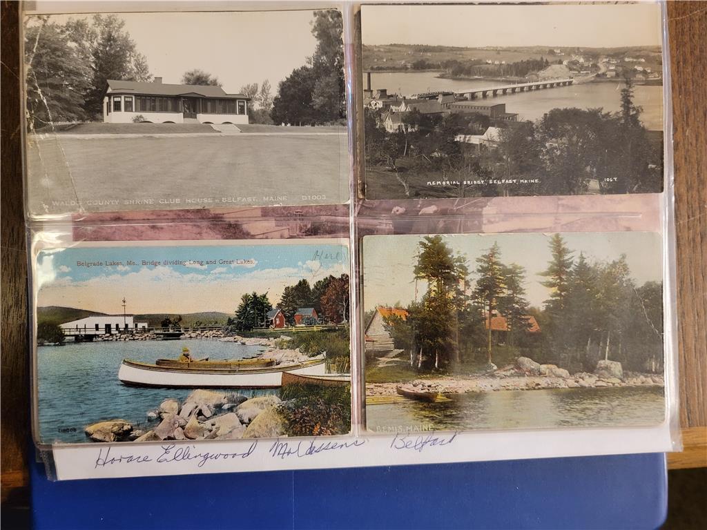 BUCKSPORT, BELFAST & BRYANT POND POSTCARDS