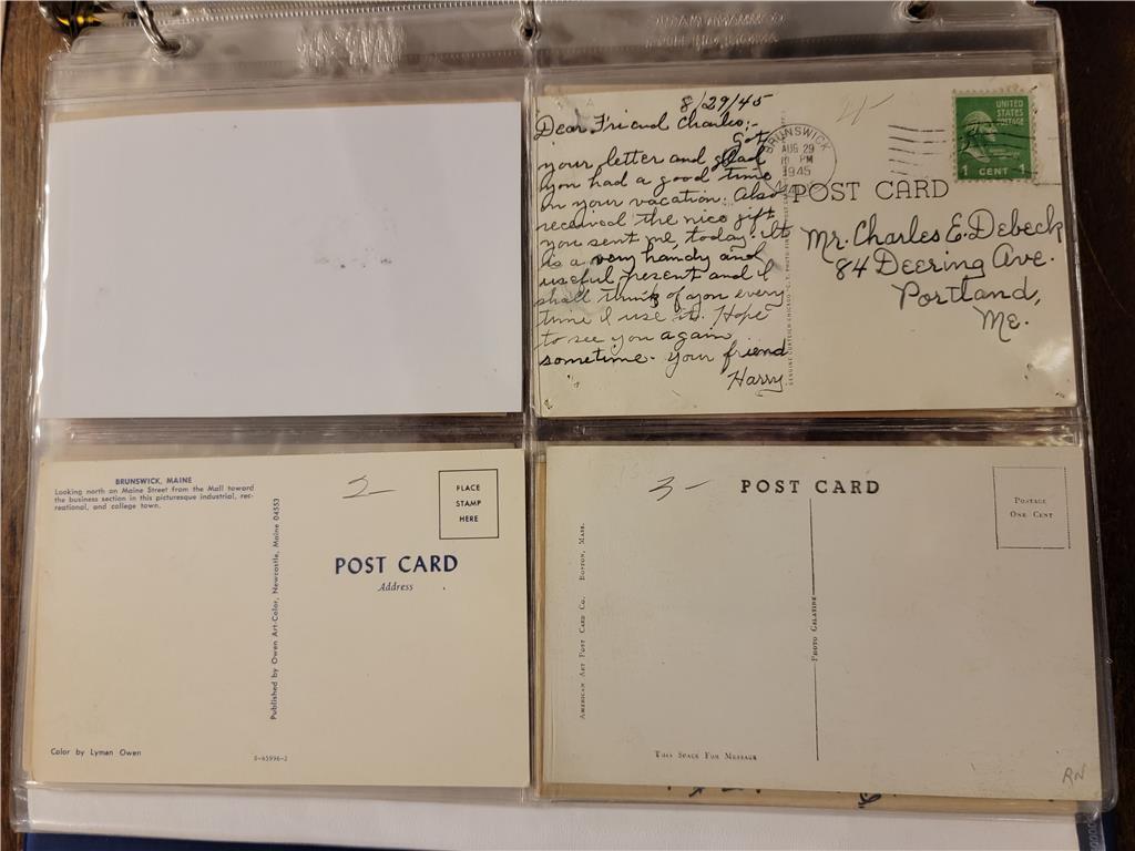 BUCKSPORT, BELFAST & BRYANT POND POSTCARDS