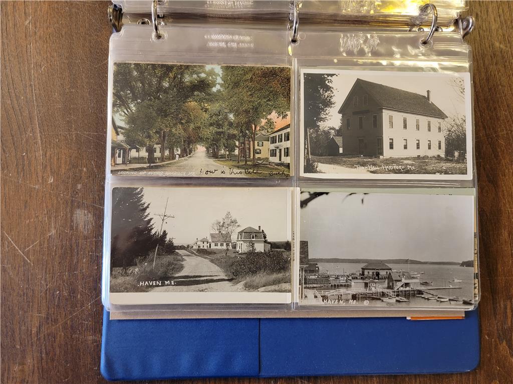 MAINE TOWN POSTCARDS: H-J