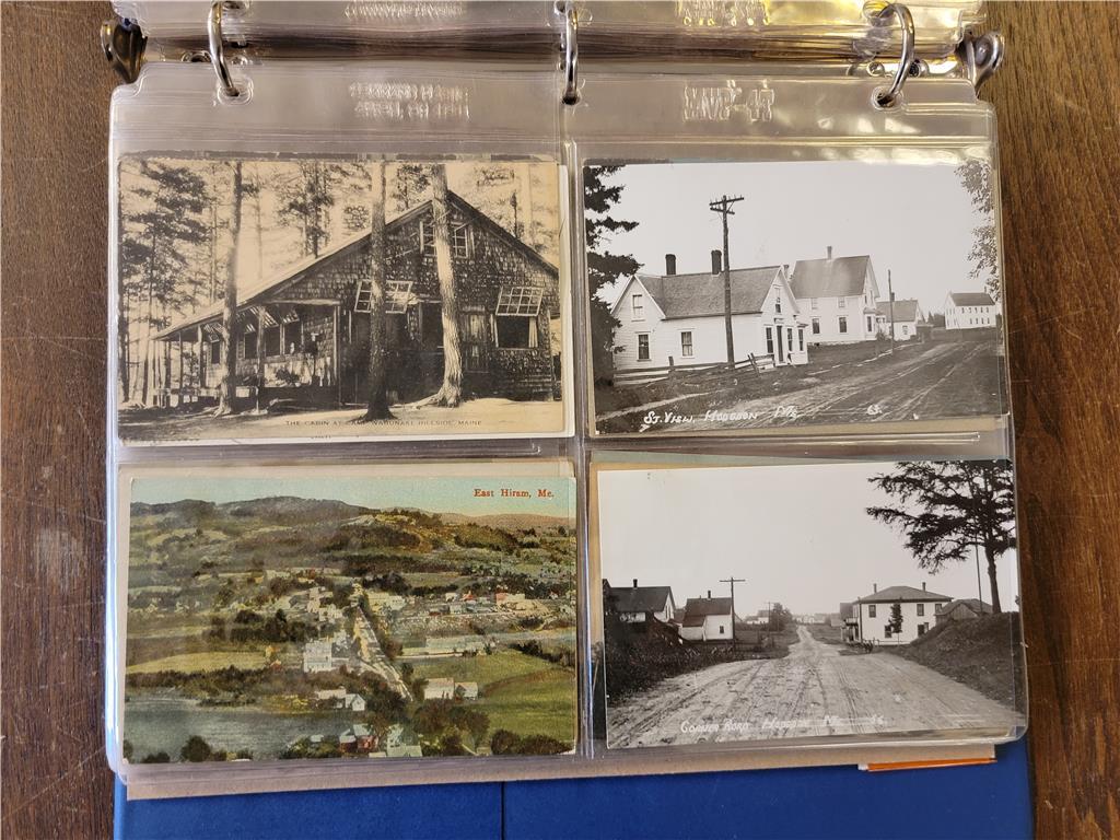 MAINE TOWN POSTCARDS: H-J