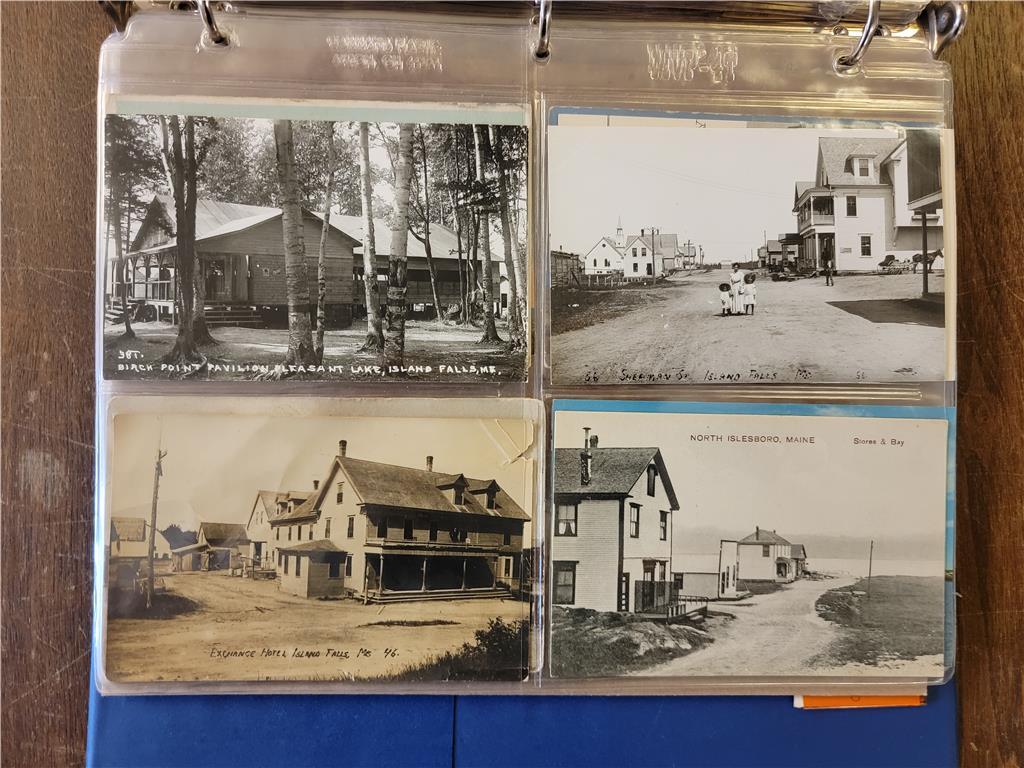 MAINE TOWN POSTCARDS: H-J