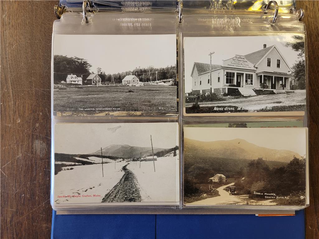 MAINE TOWN POSTCARDS: H-J