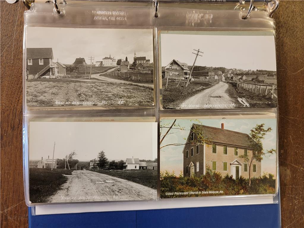 MAINE TOWN POSTCARDS: W-Y