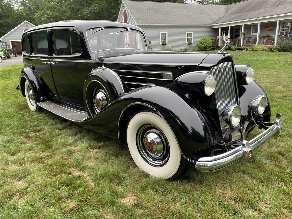 1937 PACKARD TWELVE 1508 SERIES TOURING LIMOUSINE, 144" WHEELBASE, 1,240 MI. SERIAL/ENGINE NO:906350