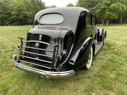 1937 PACKARD TWELVE 1508 SERIES TOURING LIMOUSINE, 144" WHEELBASE, 1,240 MI. SERIAL/ENGINE NO:906350