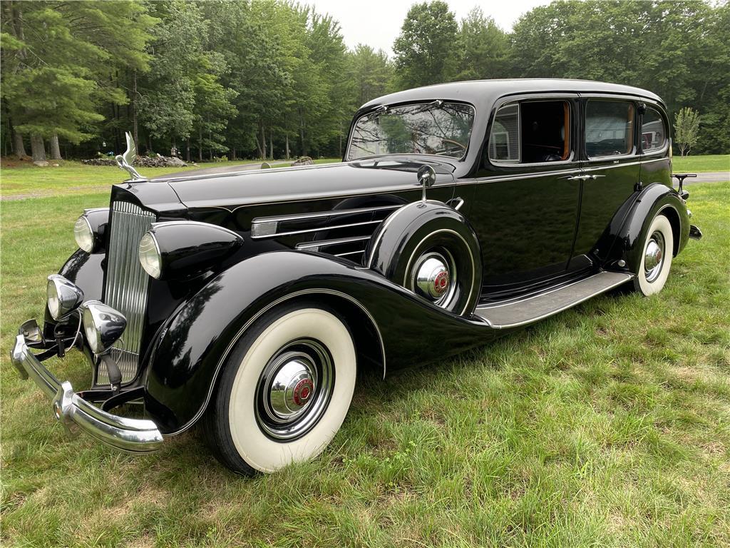 1937 PACKARD TWELVE 1508 SERIES TOURING LIMOUSINE, 144" WHEELBASE, 1,240 MI. SERIAL/ENGINE NO:906350