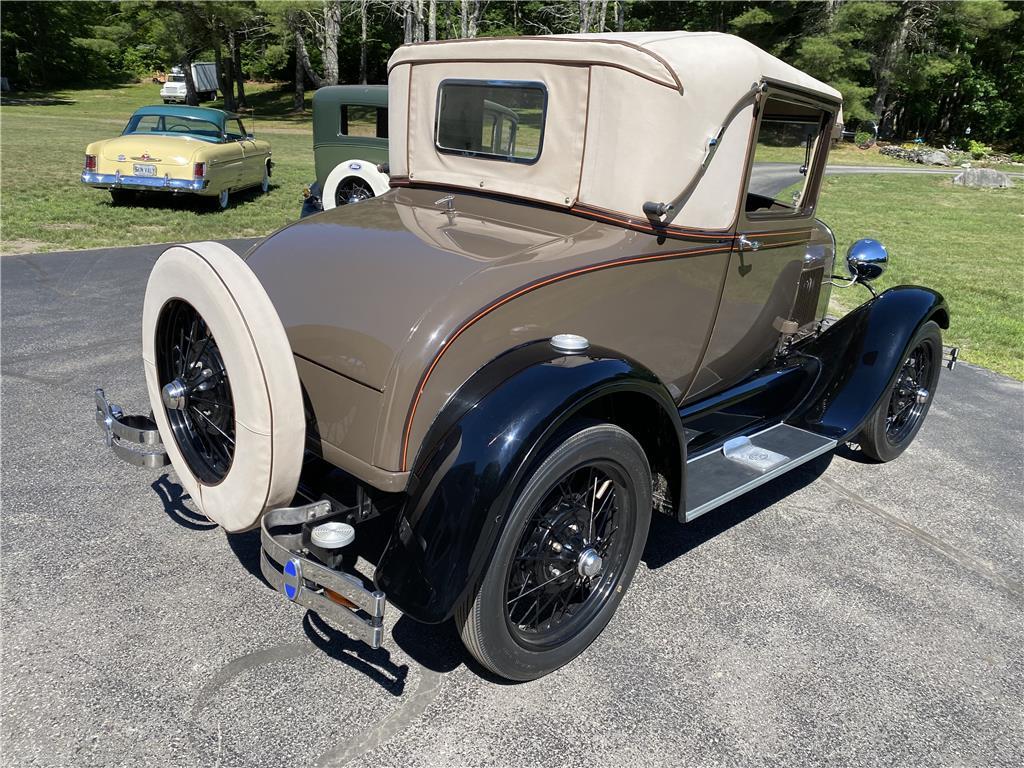 1929 FORD MODEL A SPORTS COUPE, 9,996 MILES SINCE RESTORATION, VIN: A2421473