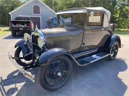 1929 FORD MODEL A SPORTS COUPE, 9,996 MILES SINCE RESTORATION, VIN: A2421473