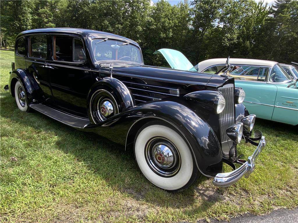 1937 PACKARD TWELVE 1508 SERIES TOURING LIMOUSINE, 144" WHEELBASE, 1,240 MI. SERIAL/ENGINE NO:906350