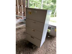 HON 4-DRAWER LATERAL FILE CABINET, 30"W X 53"H X 19"D