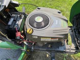 2013 JOHN DEERE D110 RIDING LAWN MOWER, 19HP, 78.2 HOURS