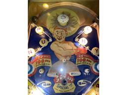 CHICAGO COIN'S PINBALL MACHINE "PUNCHY" CIRCA 1950, WOODEN FRAME