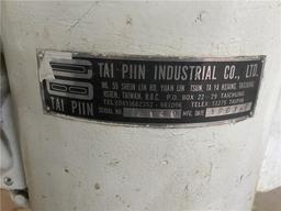 1981 TAI PIIN TPR-1100 RADIAL ARM DRILL W/SPARE CHUCK, 12-STEP SPINDLE SPEED, S/N: 8149