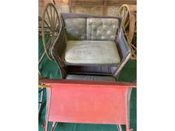 PORTLAND CUTTER STYLE SLEIGH MADE BY MICHIGAN BUGGY CO., KALAMAZOO MICHIGAN