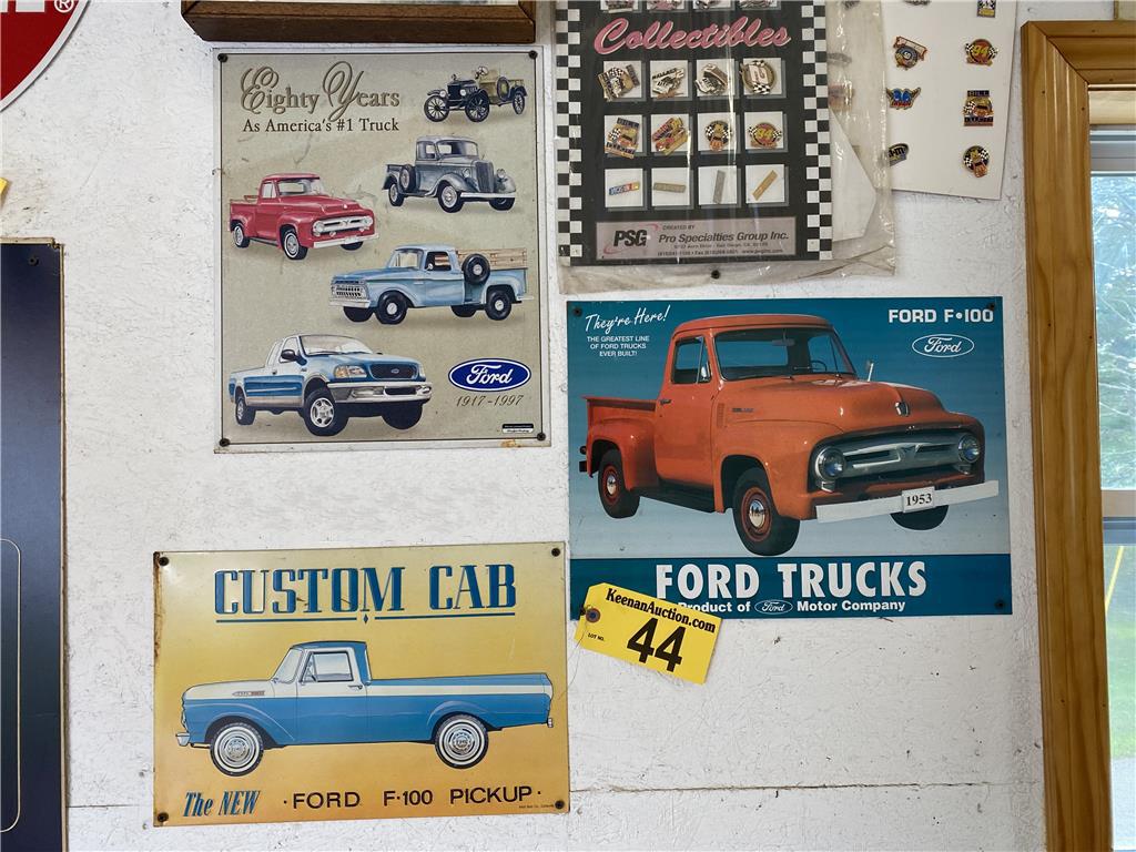 (3) VINTAGE FORD AUTO SIGNS