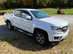 2018 CHEVROLET COLORADO 4WD Z71 OFF ROAD CREW CAB, 3.6L V6, AUTO, VIN: 1GCGTDENXJ1200820 9,128 MILES