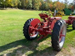 1948 FARMALL SUPER C NARROW FRONT END ROW CROP TRACTOR, S/N: 101369, PTO