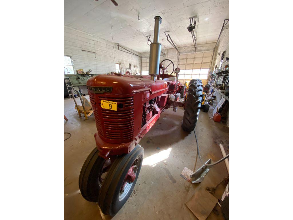 1945 FARMALL MODEL H NARROW FRONT END TRACTOR, S/N: FBH209622