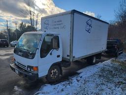 REMOVAL OF TRUCK MUST BE AFTER 1/11 01 ISUZU NPR/GMC 14' BOX TRUCK, 226,718 MI, VIN:JALB4B4217002009