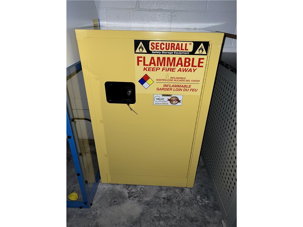 SECURALL 12-GALLON FLAMMABLE STORAGE CABINET