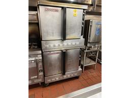 FLR B1: BLODGETT DOUBLE STACK CONVECTION OVEN S/N: 072501RA017T (TOP), PORTABLE