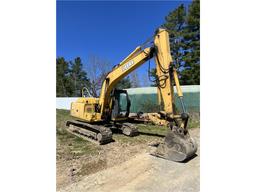 2006 DEERE 120C HYDRAULIC EXCAVATOR, BUCKET, HYDRAULIC  THUMB,    4,198 HRS,  S/N: FF120CX034653