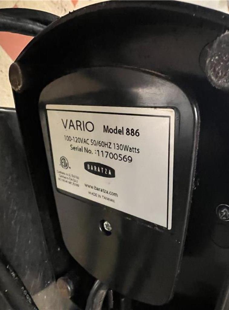 VARIO MODEL 886 GRINDER & KRUPS GRINDER