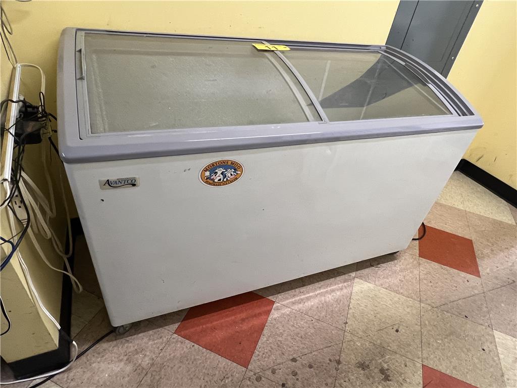 AVANTCO MODEL 360ICFC13 SLIDE TOP ICE CREAM FREEZER, LIST NEW: $699