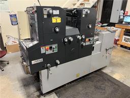 2007 RYOBI/AB DICK 9995A TWO COLOR OFFSET PRESS, S/N: 1421