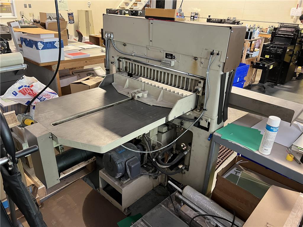 CHALLENGE 30.5 CHAMPION 77 PAPER CUTTER, 3-PHASE, SIZE: 305, MODEL: CDC, S/N: 10318