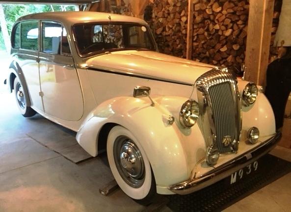 1952 DAIMLER CONSORT 2.5 LITER SALOON, RHD, RESTORED IN 1992, MILES: 44,148 VIN: 59423