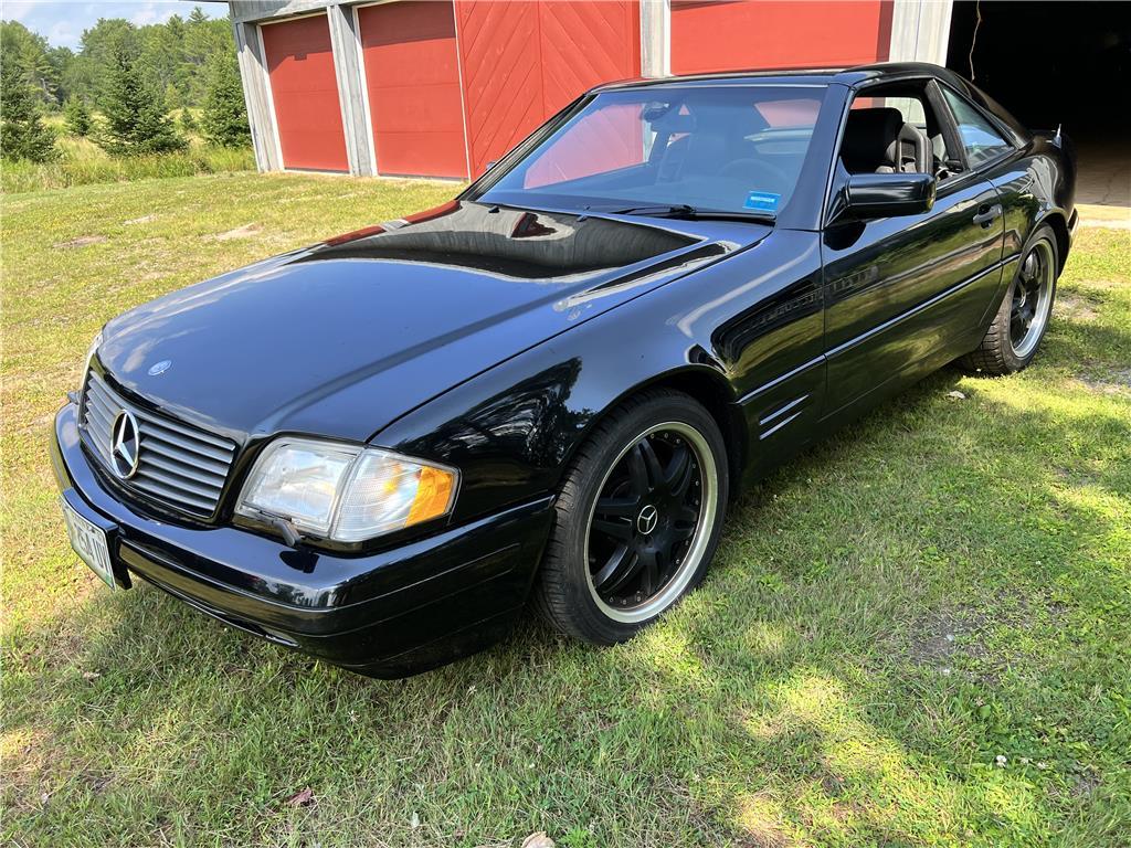 1997 MERCEDES-BENZ SL320 ROADSTER, AUTO TRANS, MILES: 154,382, HARD & SOFT TOP