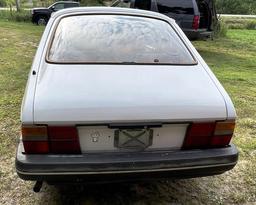 1988 SAAB 900 2-DR COUPE, 5-SPD TRANS, WHITE, MILES: 190,201, VIN: YS3AR35J2J3019235