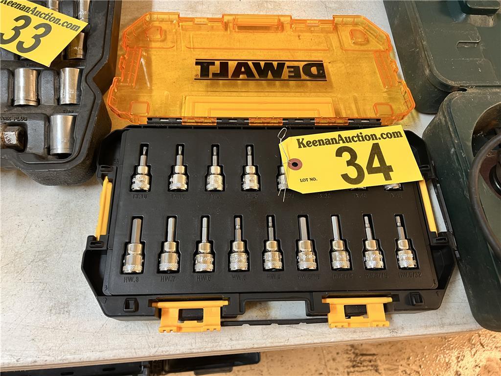 DEWALT 3/8" DRIVE 17-PIECE SOCKET BIT SET