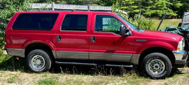 2003 FORD EXCURSION 5.4L, AUTOMATIC TRANSMISSION, 4WD, MILES: 179,924 VIN: 1FMNU41L53EC70838