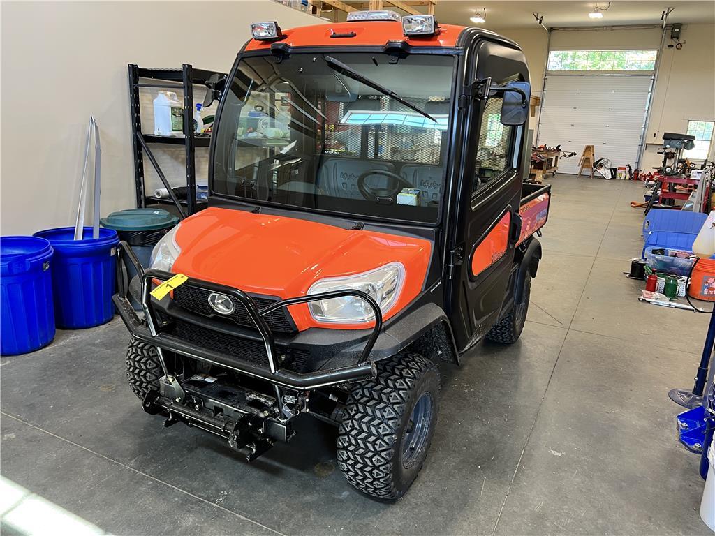 2020 KUBOTA RTV X1100C 4X4, 42.5 HOURS, S/N: A5KC2GDBELG059256, W/ BOSS 6.5' V-PLOW