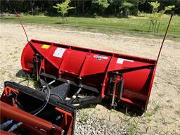 BOSS SMARTSHIELD 8' SUPER TRIP-EDGE PLOW W/ QUICK HITCH FOR KUBOTA TRACTOR