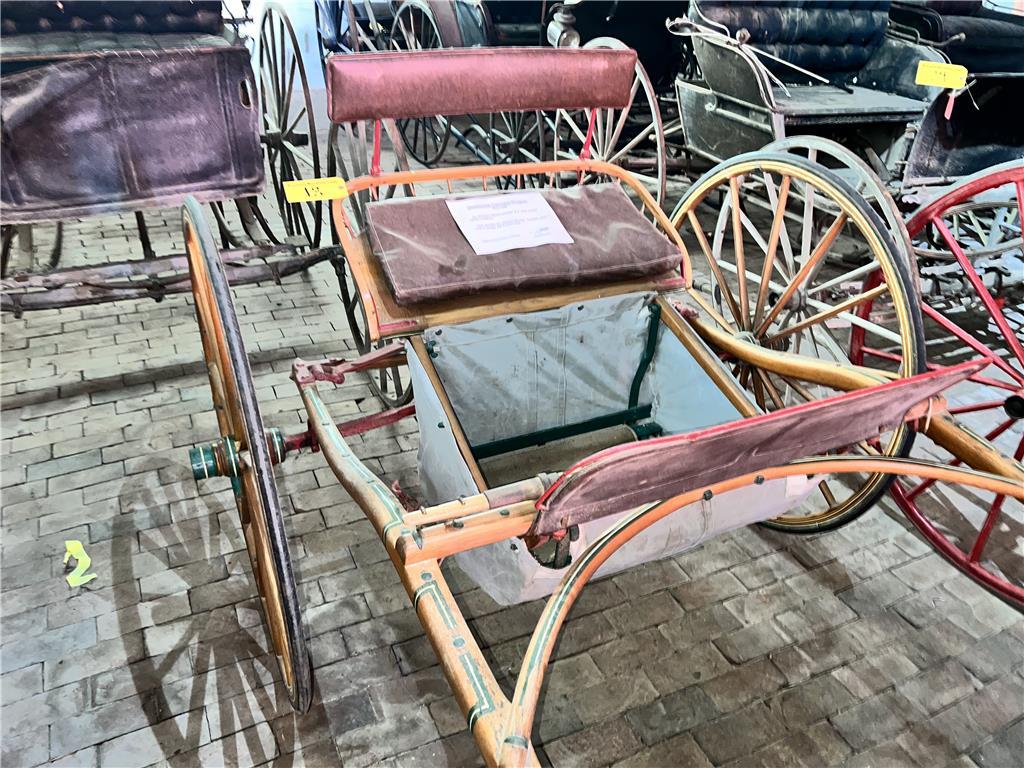 JOG CART, SINGLE HORSE, CIRCA 1900