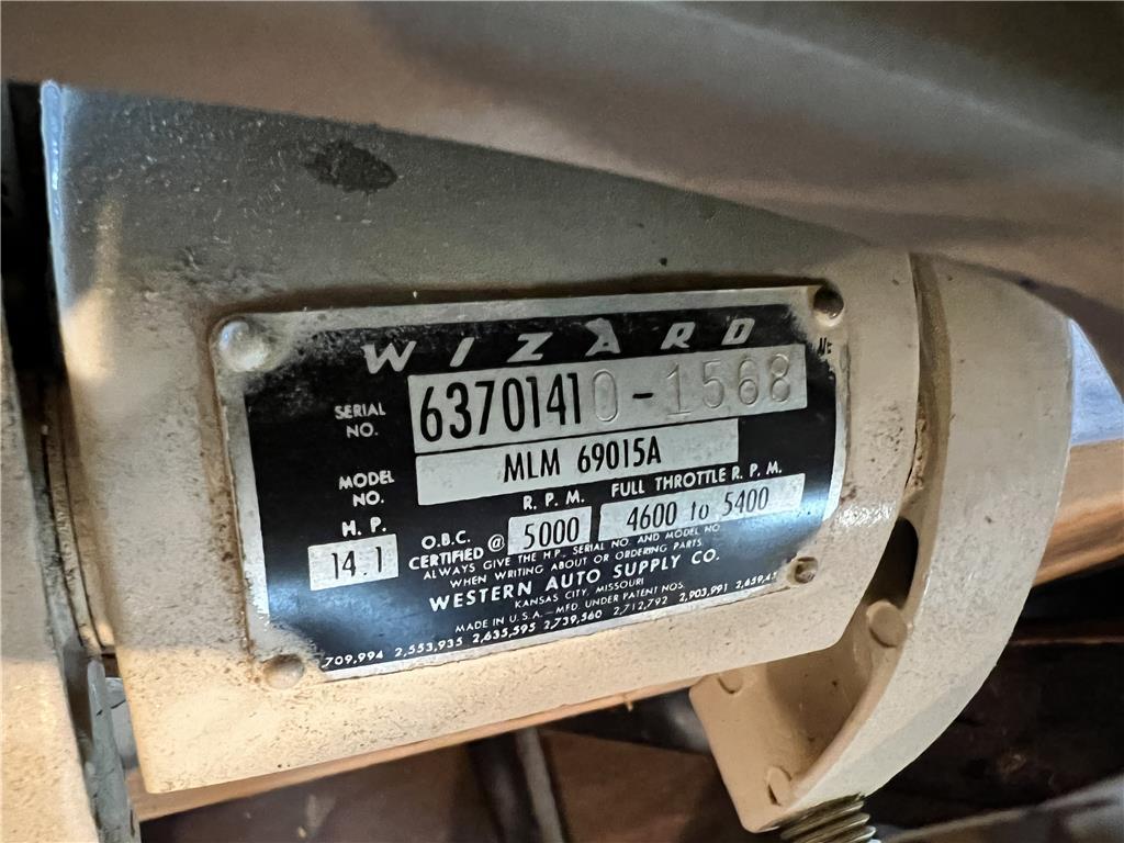 **ITEM IS LOCATED AT 624 MAIN RD., MILFORD MAINE** - SCOTT-ATWATER WIZARD 14 OUTBOARD