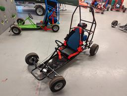 CUSTOM GO-KART, 6.5HP PREDATOR GAS ENGINE, CVT TRANSMISSION, CUSTOM HIGH FLOW EXHAUST